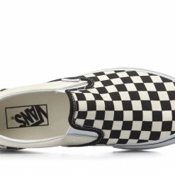 Προώθηση 🌟 VANS UA CLASSIC SLIP-ON VN000EYEBWW-BWW Λευκό-Μαυρο ⭐ -Φτηνός Μόδας Κατάστημα 100502760007 100 5