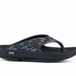 ΧΟΝΔΡΙΚΟ ΕΜΠΟΡΙΟ 😍 Ανδρικές Σαγιονάρες OOFOS OORIGINAL SPORT Μαύρο 1001-CLOUD 🥰