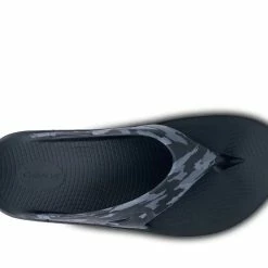 ΧΟΝΔΡΙΚΟ ΕΜΠΟΡΙΟ 😍 Ανδρικές Σαγιονάρες OOFOS OORIGINAL SPORT Μαύρο 1001-CLOUD 🥰 -Φτηνός Μόδας Κατάστημα 1012071Y0004 43 5