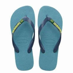 Προώθηση 😉 HAVAIANAS HAV. BRASIL LOGO 4110850-1671 Σιελ 🎉