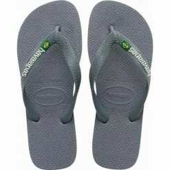 Εκπτωση 🔥 HAVAIANAS BRAZIL LOGO 4110850 Γκρί 🎉
