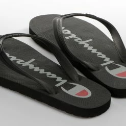 ΧΟΝΔΡΙΚΟ ΕΜΠΟΡΙΟ ❤️ CHAMPION S20604 Flip Flop Slipper Big Classic-KK001 Μαύρο ⌛ -Φτηνός Μόδας Κατάστημα 101207300001 18 3