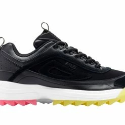 Προώθηση 🎉 Γυναικεία Παπούτσια FILA DISTORTER Μαύρο 5XM01005-044 ✔️