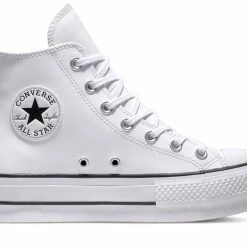 Καλύτερη πώληση ✔️ CONVERSE CHUCK TAYLOR ALL STAR LIFT 561676C Λευκό 🛒