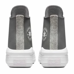 Ολοκαίνουργιο ✨ Γυναικεία Παπούτσια CONVERSE CHUCK TAYLOR ALL STAR MOVE COZY UTILITY Μαύρο A01344C 🥰 -Φτηνός Μόδας Κατάστημα 120501050142 18 2