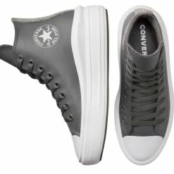 Ολοκαίνουργιο ✨ Γυναικεία Παπούτσια CONVERSE CHUCK TAYLOR ALL STAR MOVE COZY UTILITY Μαύρο A01344C 🥰 -Φτηνός Μόδας Κατάστημα 120501050142 18 3