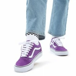 Προώθηση 🎉 Γυναικεία Παπούτσια VANS UA OLD SKOOL COLOR THEORY Μωβ VN0A5KRSBEK-BEK 👍 -Φτηνός Μόδας Κατάστημα 120501760092 23 4