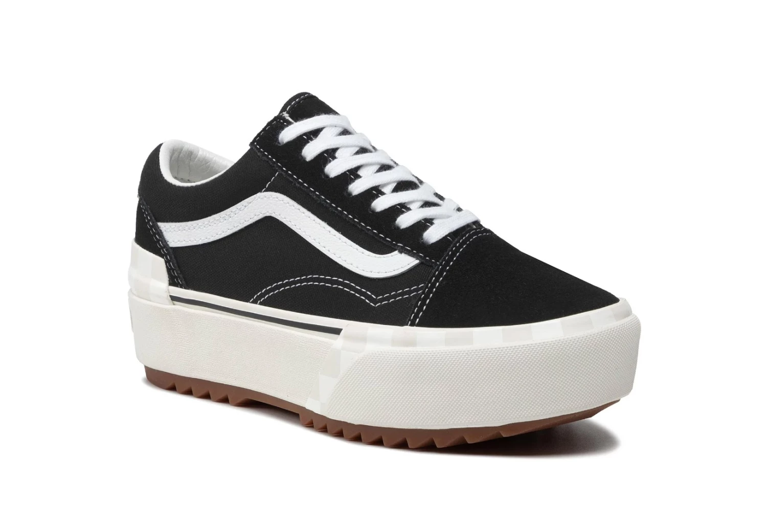 Η καλύτερη συμφωνία ✨ Γυναικεία Παπούτσια VANS UA OLD SKOOL STACKED (SUEDE/CANVAS) Μαύρο VN0A4U155ZN-5ZN ❤️ 4 Η καλύτερη συμφωνία ✨ Γυναικεία Παπούτσια VANS UA OLD SKOOL STACKED (SUEDE/CANVAS) Μαύρο VN0A4U155ZN-5ZN ❤️ - Image 2