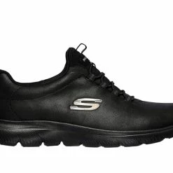 Νέος 🥰 SKECHERS SUMMITS - OH SO SMOOTH 149200-BBK Μαύρο 🌟