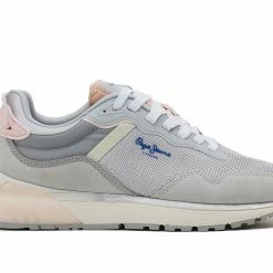 Φτηνός 😉 Γυναικεία Παπούτσια PEPE 👖 JEANS Γκρί PLS31392-906 😀