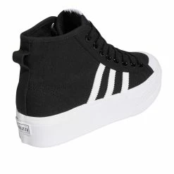 Προώθηση ✔️ Adidas Originals NIZZA PLATFORM MID FY2783 Μαύρο 🎁 -Φτηνός Μόδας Κατάστημα 120502370004 18 2