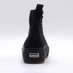 Νέος 🔔 Γυναικεία Παπούτσια SUPERGA 2708 HI TOP TANK Μαύρο S2123DW-996 💯 -Φτηνός Μόδας Κατάστημα 120502420022 18 4