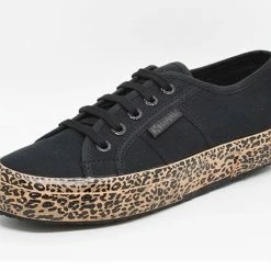 Best Pirce 😍 Γυναικεία Παπούτσια SUPERGA 2750 MICRO LEOPARD SOLE Μαύρο S2128DW-A8O 🛒 -Φτηνός Μόδας Κατάστημα 120502420023 18 2