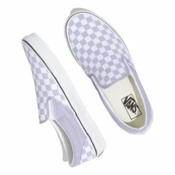 Προϋπολογισμός 👍 VANS CHECKERBOARD CLASSIC SLIP-ON VXG8ARV-ARV Λιλά ✔️ -Φτηνός Μόδας Κατάστημα 120502760325 40 2