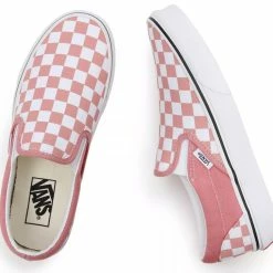 Εξοδος 🔥 VANS CHECKERBOARD CLASSIC SLIP-ON VXG8B01-B01 Ροζ 🎉 -Φτηνός Μόδας Κατάστημα 120502760326 28 4