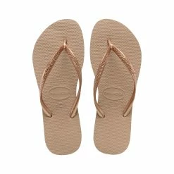 Προώθηση ❤️ HAVAIANAS SLIM 4000030-3581 Ροζ Χρυσό 😍