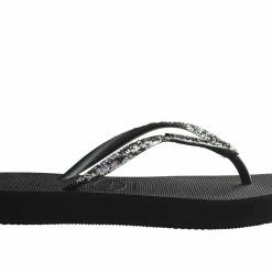 Καλύτερες κριτικές για 🧨 HAVAIANAS SLIM FLATFORM GLITTER 4144764-0090 Μαύρο ⭐
