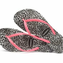 Καλύτερη πώληση 🎁 HAVAIANAS SLIM LEOPARD 4145480-0090 Λευκό-Μαυρο ❤️ -Φτηνός Μόδας Κατάστημα 121207220126 100 3