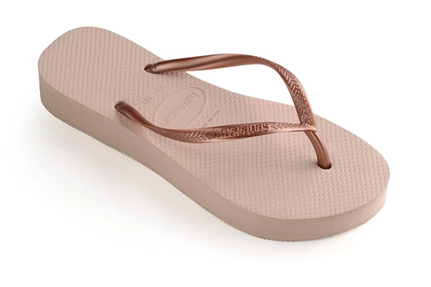 Flash Sale ✔️ HAVAIANAS SLIM PLATFORM 4144537-3581 Ροζ Χρυσό 🥰 4 Flash Sale ✔️ HAVAIANAS SLIM PLATFORM 4144537-3581 Ροζ Χρυσό 🥰 - Image 2
