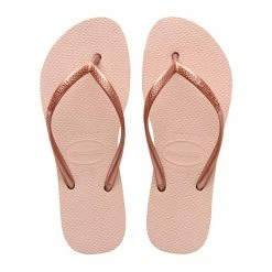 Flash Sale ✔️ HAVAIANAS SLIM PLATFORM 4144537-3581 Ροζ Χρυσό 🥰