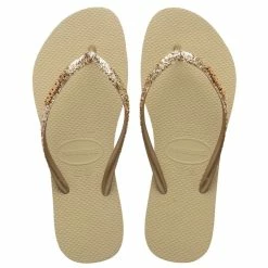 Τοπ 10 👍 HAVAIANAS HAV. SLIM GLITTER II 4146975-4057 Μαύρο ⭐