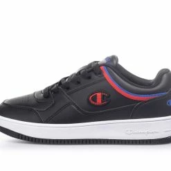 Τοπ 10 🎁 Εφηβικά Παπούτσια CHAMPION REBOUND LOW B GS Μαύρο S32407-KK006 😀