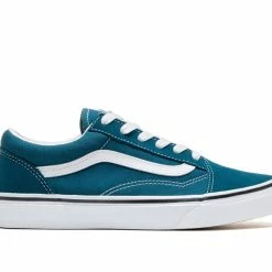 Εξοδος ❤️ Eφηβικά Παπούτσια VANS JN OLD SKOOL COLOR THEORY Πετρόλ VN0A4UHZ60Q-60Q 🎁