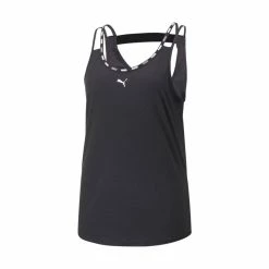 Νέος 😍 Γυναικεία Αμάνικη Μπλούζα Προπόνησης PUMA STRONG TRIBLEND TANK Μαύρο 522371-01 🧨