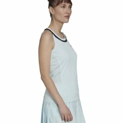 Νέος ❤️ Γυναικεία Αμάνικη Μπλούζα Adidas Performance CLUB TANK Σιελ HN6199 🎁 -Φτηνός Μόδας Κατάστημα 220512020184 29 2
