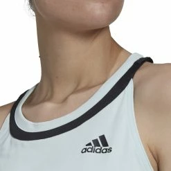 Νέος ❤️ Γυναικεία Αμάνικη Μπλούζα Adidas Performance CLUB TANK Σιελ HN6199 🎁 -Φτηνός Μόδας Κατάστημα 220512020184 29 3