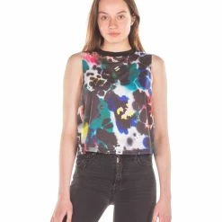 ΧΟΝΔΡΙΚΟ ΕΜΠΟΡΙΟ 🧨 SUPERDRY PERF SPORTS RUN CROPPED LOOSE VEST WS311480A-6TG Πολύχρωμο ✨ -Φτηνός Μόδας Κατάστημα 220512410042 50 2