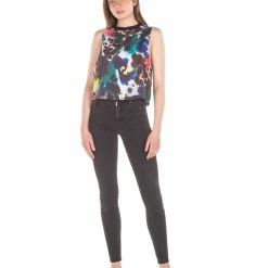 ΧΟΝΔΡΙΚΟ ΕΜΠΟΡΙΟ 🧨 SUPERDRY PERF SPORTS RUN CROPPED LOOSE VEST WS311480A-6TG Πολύχρωμο ✨ -Φτηνός Μόδας Κατάστημα 220512410042 50 3