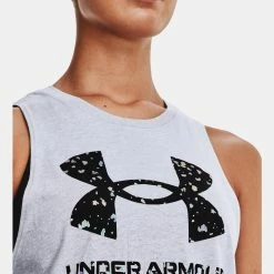 ΧΟΝΔΡΙΚΟ ΕΜΠΟΡΙΟ 🎁 Γυναικεία Αμάνικη Μπλούζα UNDER ARMOUR LIVE SPORTSTYLE GRAPHIC TANK Γκρί 1356297-011 😀 -Φτηνός Μόδας Κατάστημα 220512990044 10 2