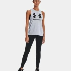 ΧΟΝΔΡΙΚΟ ΕΜΠΟΡΙΟ 🎁 Γυναικεία Αμάνικη Μπλούζα UNDER ARMOUR LIVE SPORTSTYLE GRAPHIC TANK Γκρί 1356297-011 😀 -Φτηνός Μόδας Κατάστημα 220512990044 10 3