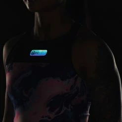 Flash Sale 🥰 Γυναικεία Αμάνικη Μπλούζα για Τρέξιμο UNDER ARMOUR RUN ANYWHERE CROP TANK Πολύχρωμο 1374863-001 ⌛ -Φτηνός Μόδας Κατάστημα 220512990046 50 2